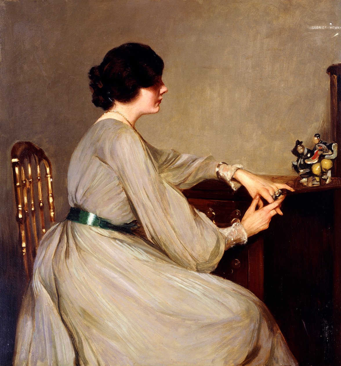 Dame i gråt af George F. Henry