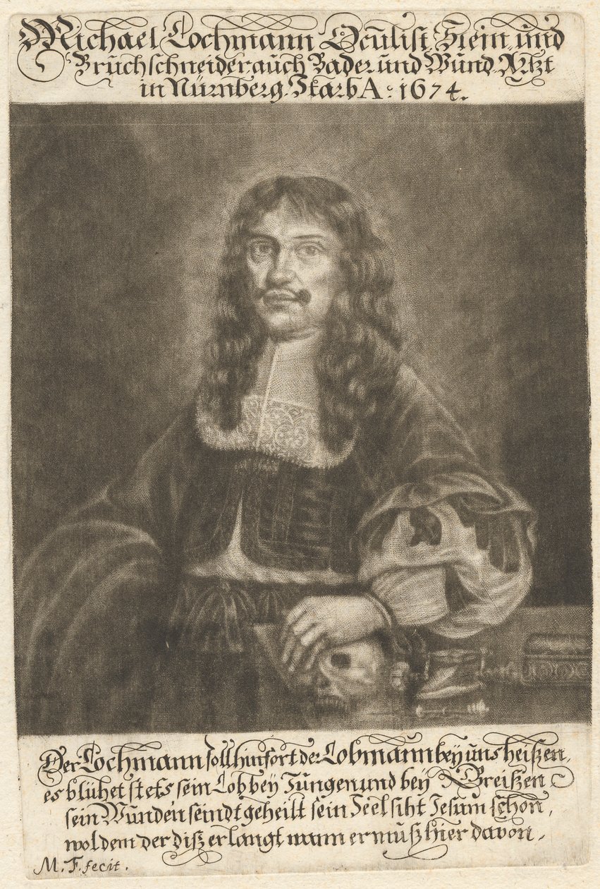 Michael Lochmann (1630-1674) af George Fennitzer