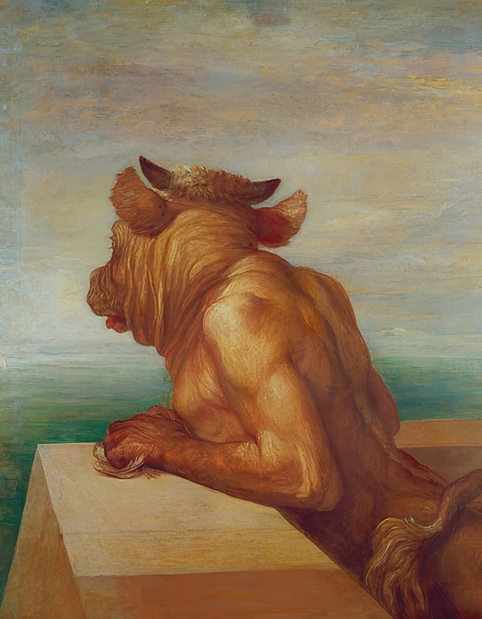 Minotaurus. 1885 af George Frederick Watts