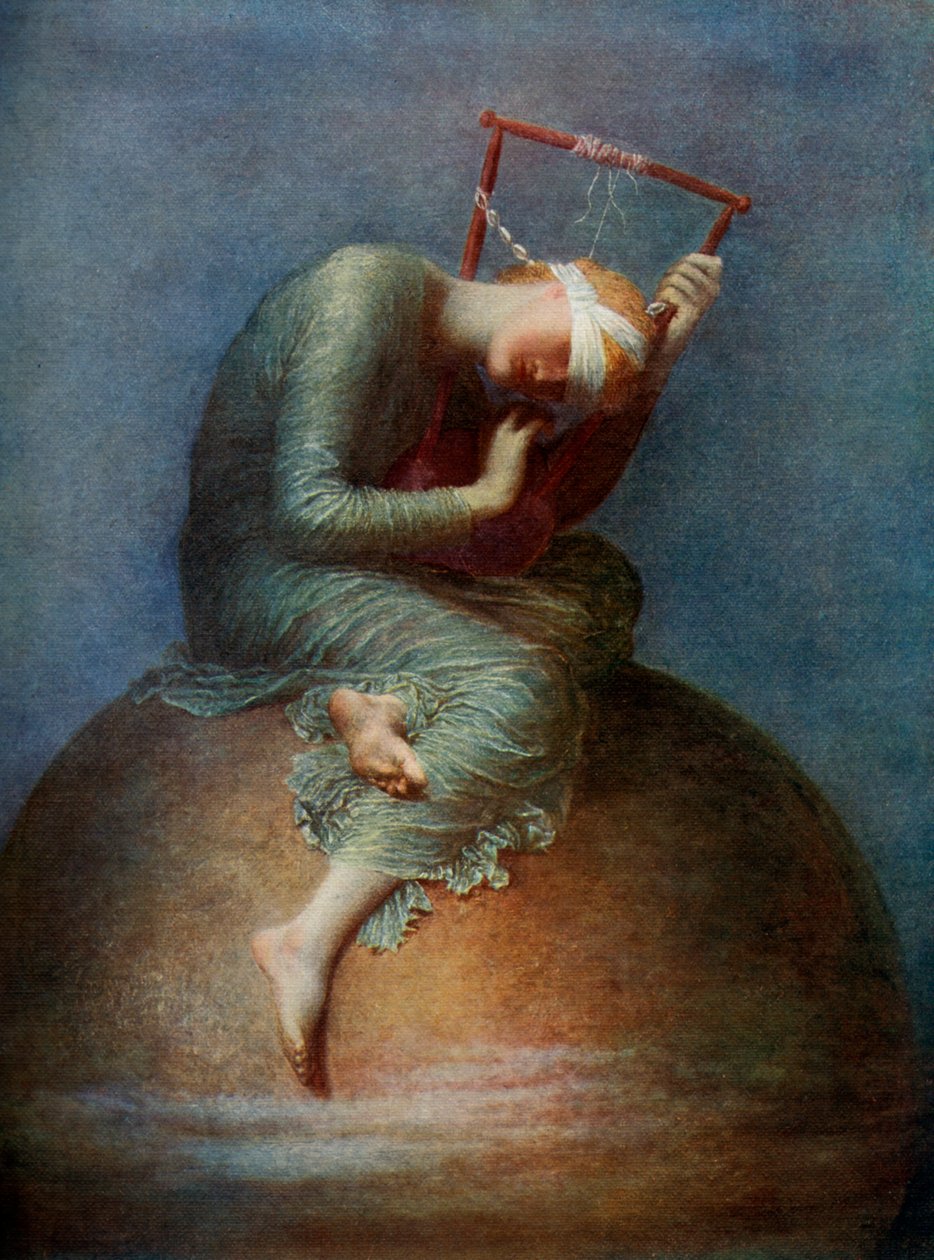 Hope, 1886, 1912. af George Frederick Watts