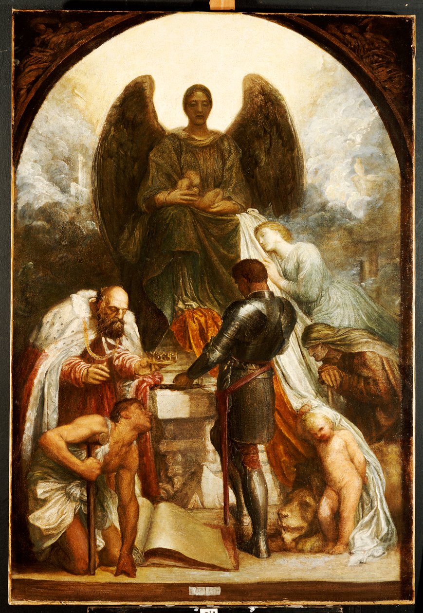 Dødens engel af George Frederick Watts