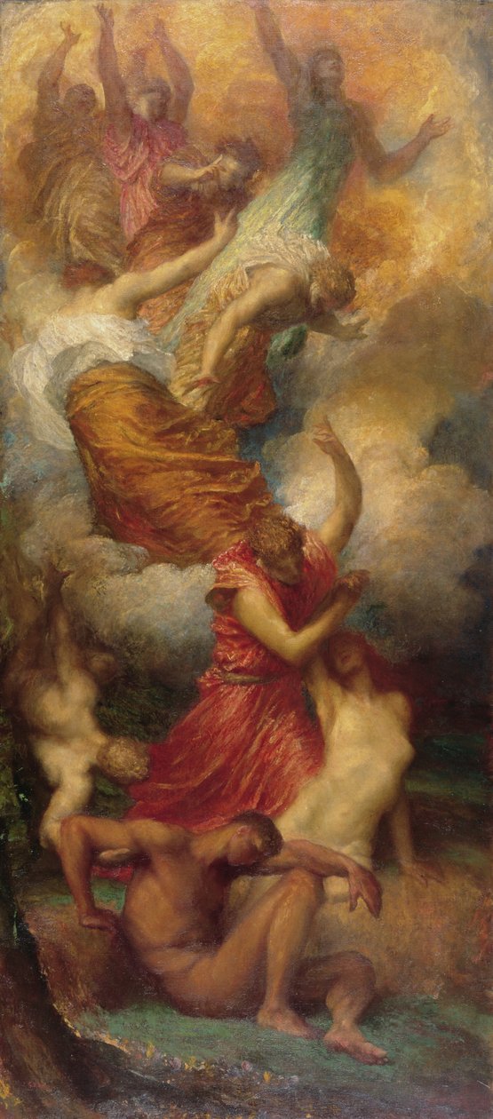 Evas skabelse, ca. 1865-99 af George Frederick Watts