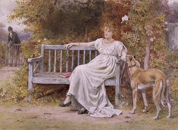 Plads til én af George Goodwin Kilburne