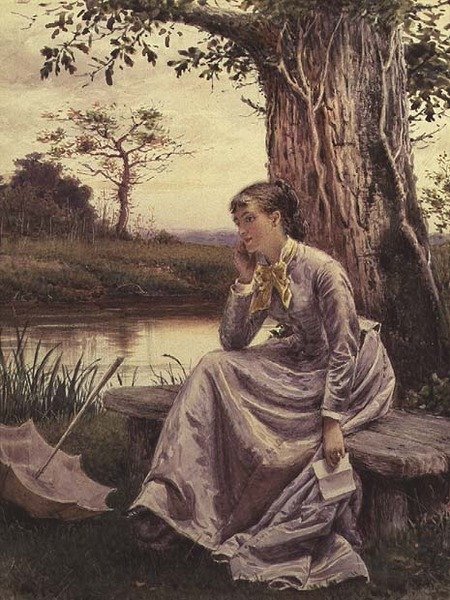 Brevet af George Goodwin Kilburne