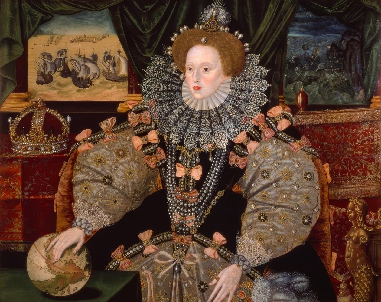 Elisabeth I. v. England / Gower af George Gower