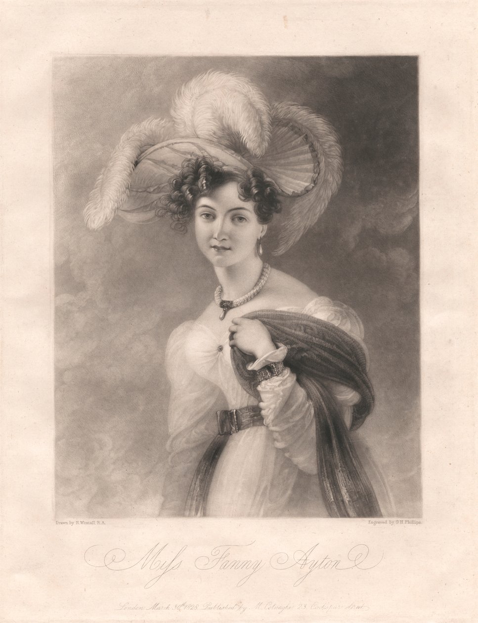 Frøken Fanny Ayton af George H. Phillips