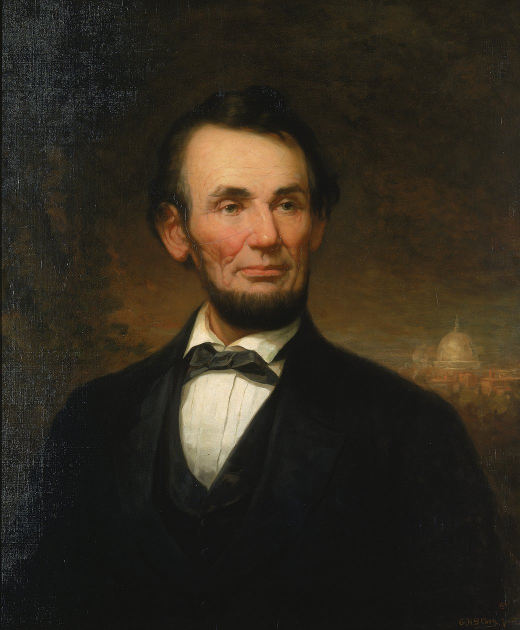 Abraham Lincoln, 1916. af George H. Story