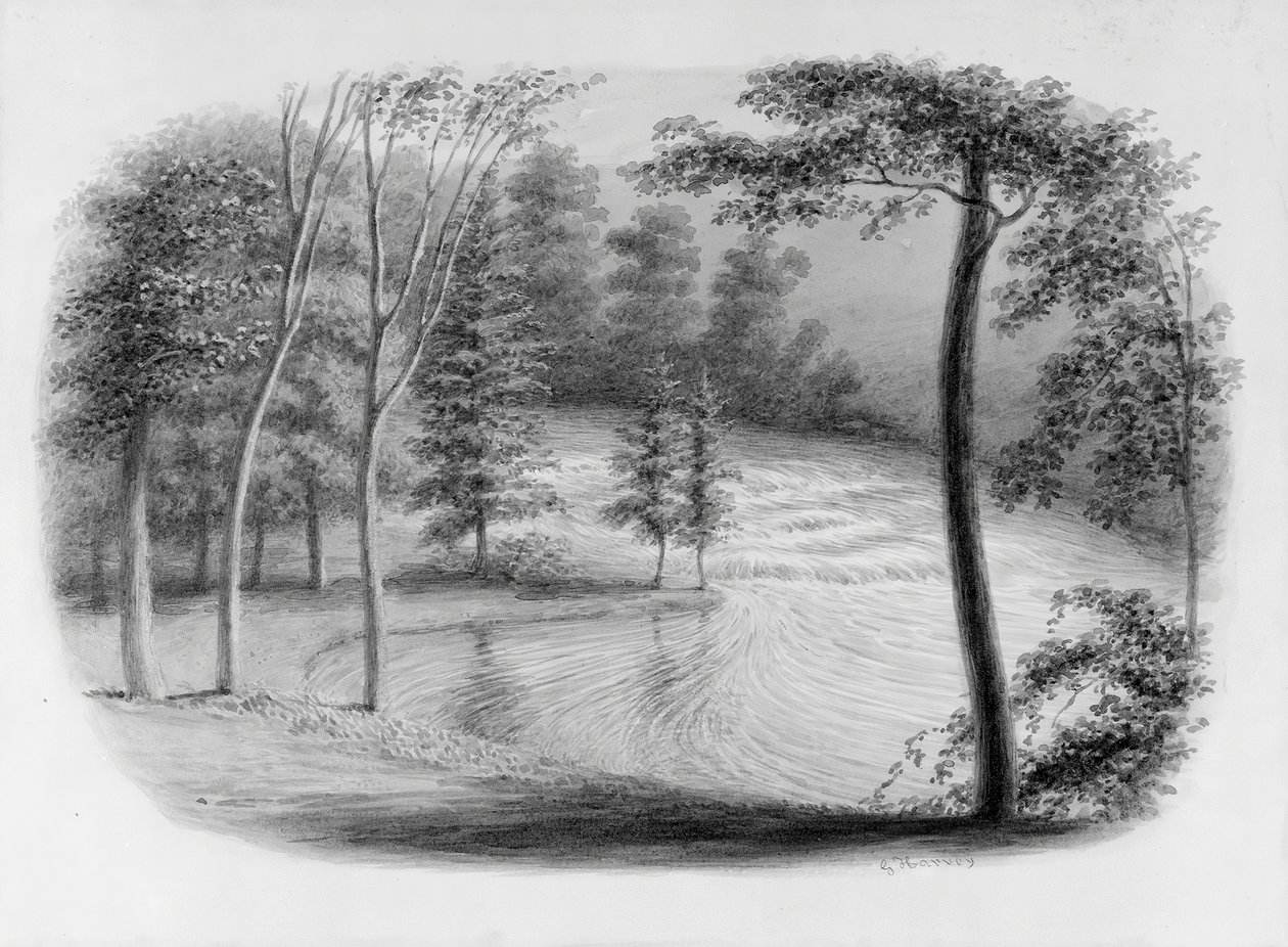 A Brook fra Hosack Album,. af George Harvey