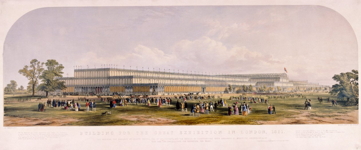 Store udstilling, Hyde Park, London, 1851 af George Hawkins