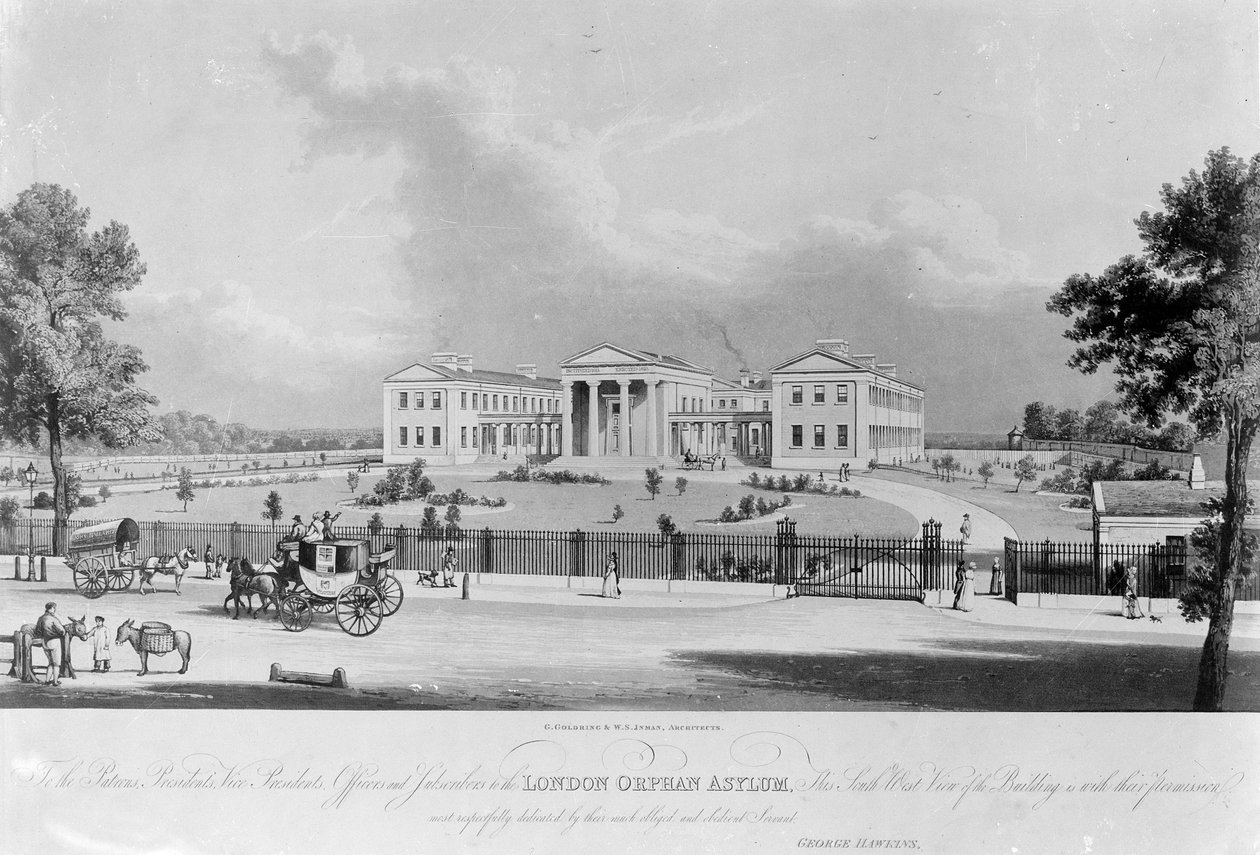 London Orphan Asylum, ca. 1830 af George Hawkins