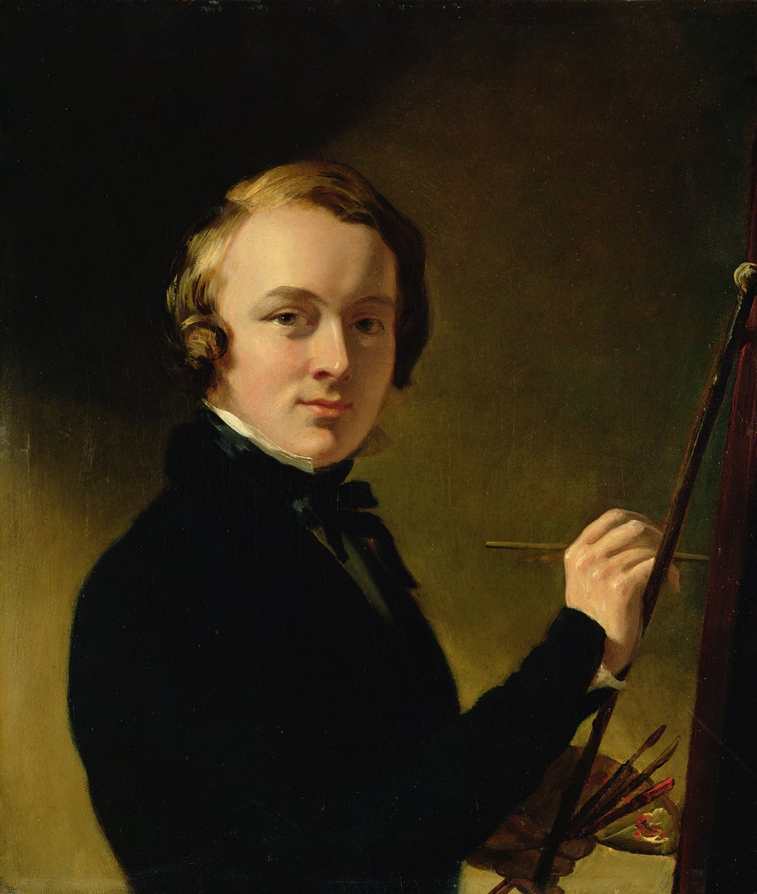 Selvportræt af kunstneren af George Hayter