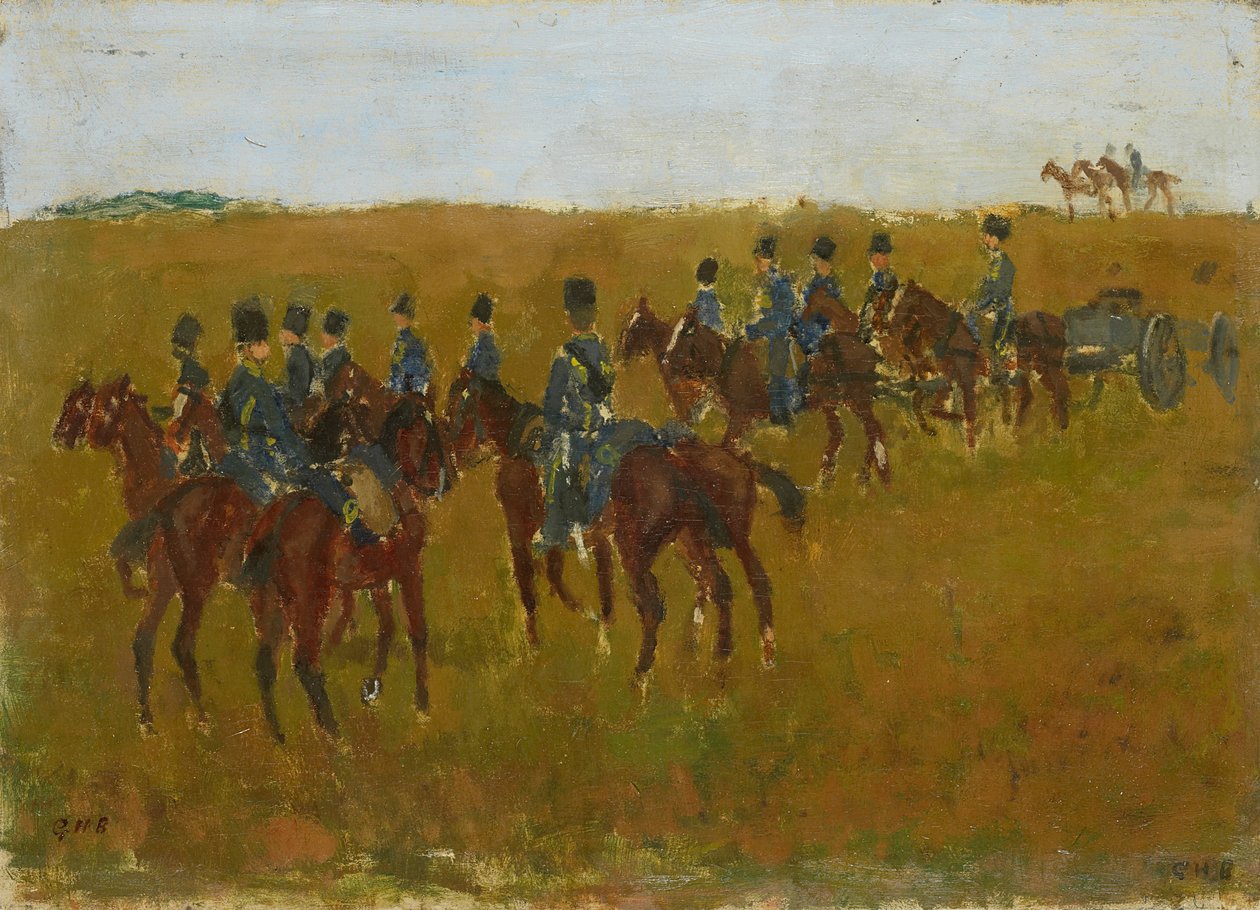 Artilleri i manøvre af George Hendrik Breitner