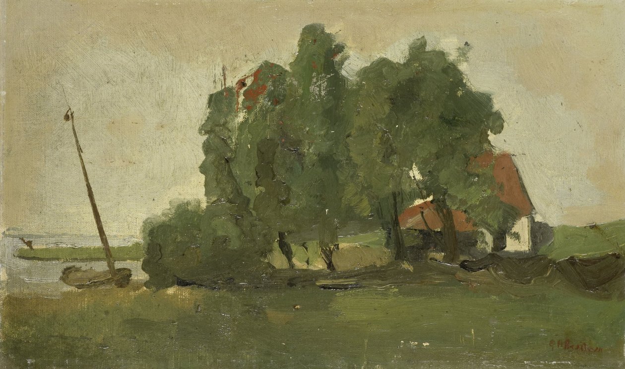 Bondegård af George Hendrik Breitner