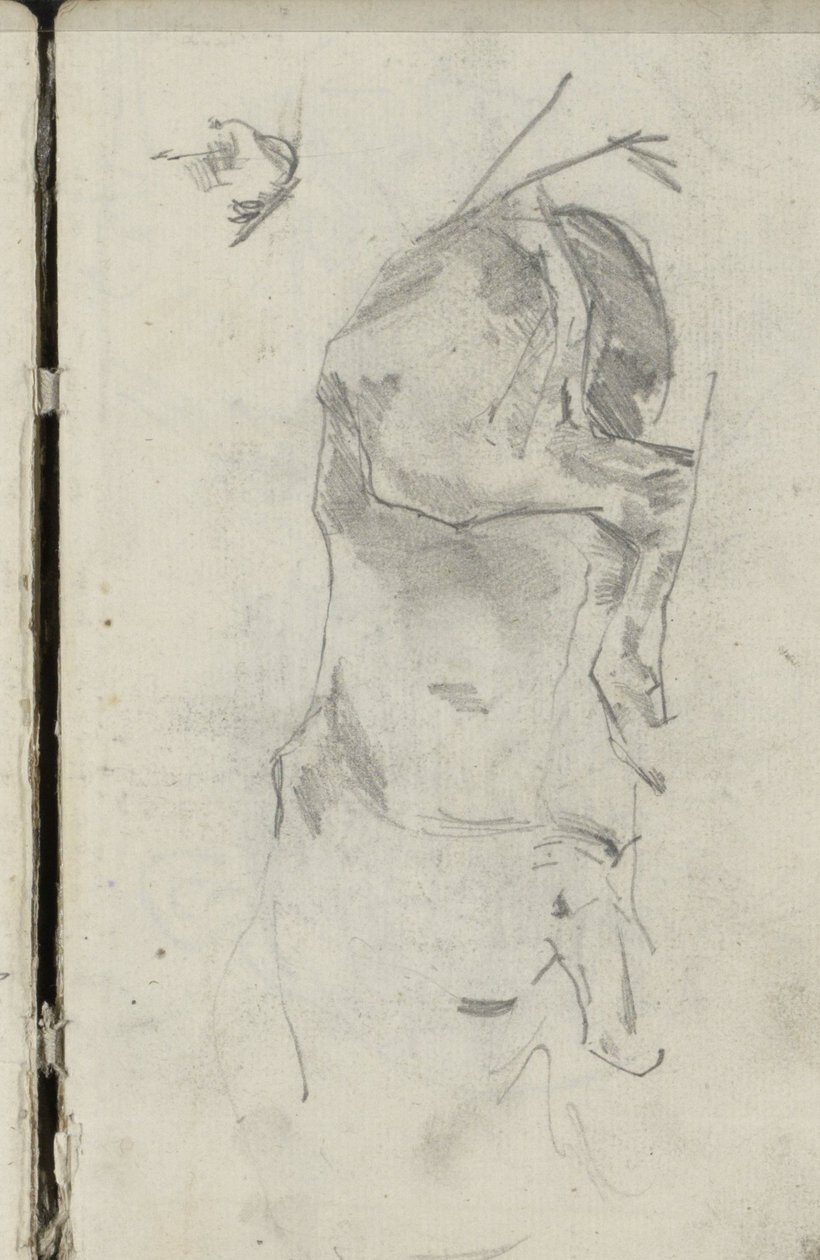 liggende hest af George Hendrik Breitner
