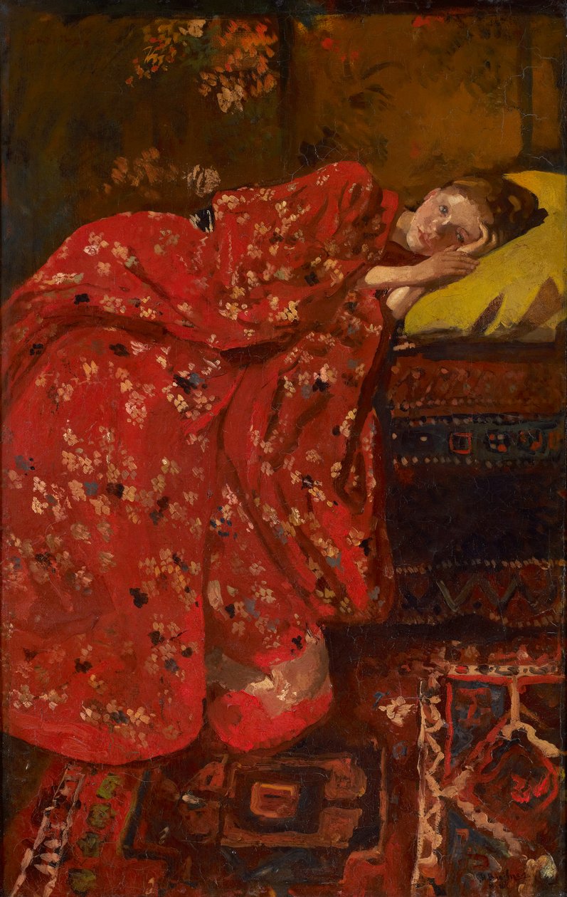 Den røde kimono af George Hendrik Breitner