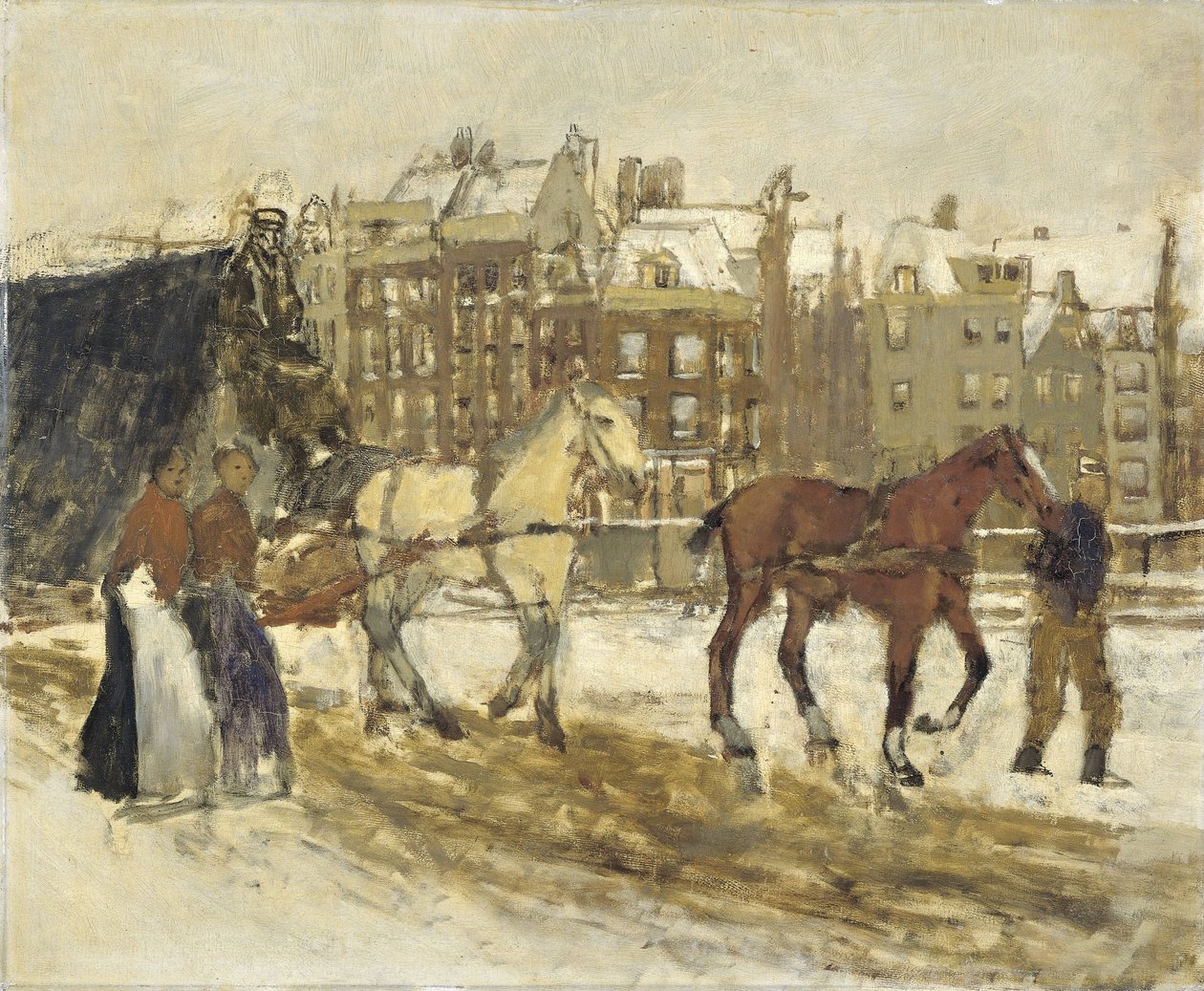 Rokin, Amsterdam af George Hendrik Breitner