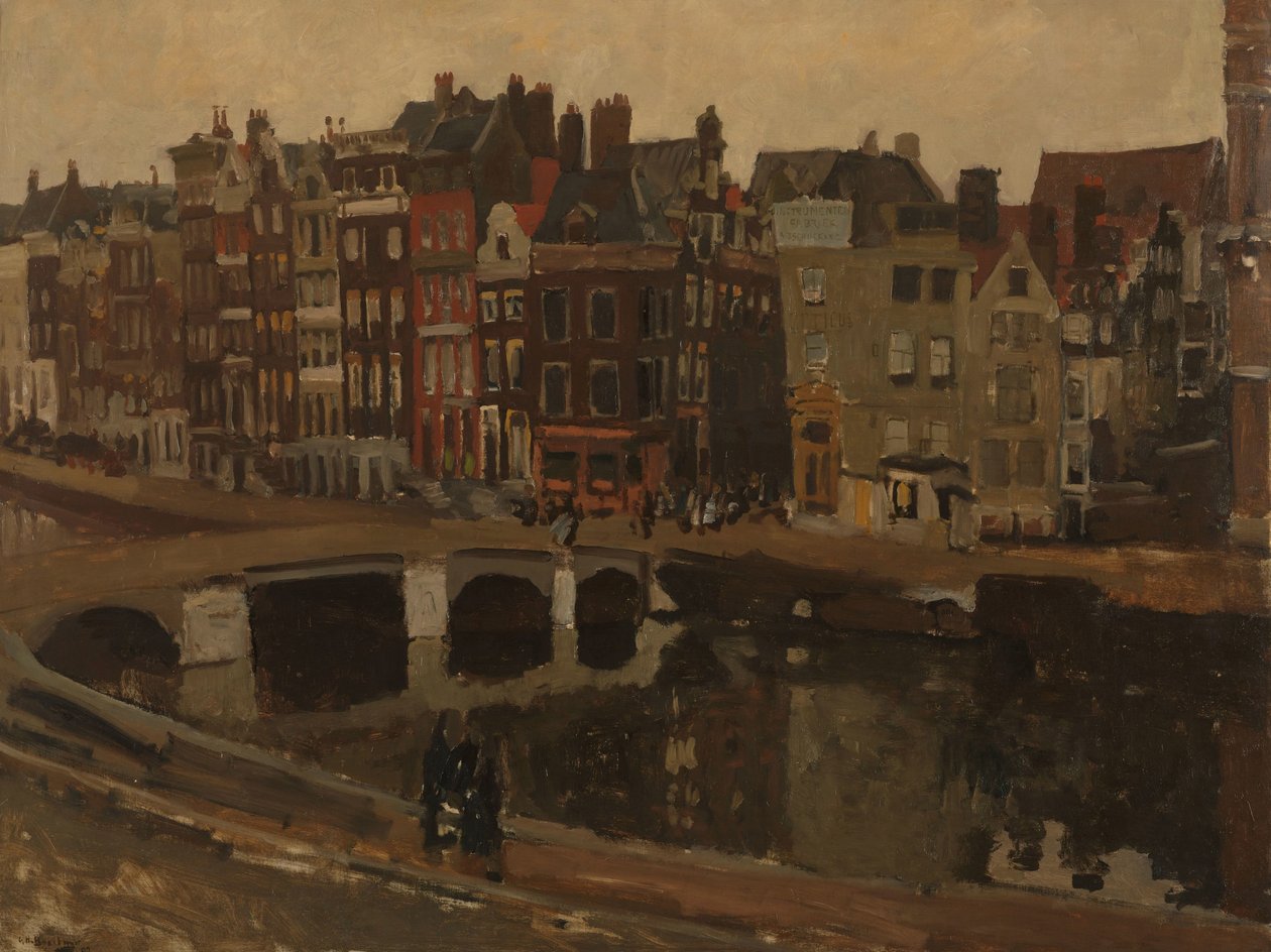 Rokin, Amsterdam af George Hendrik Breitner