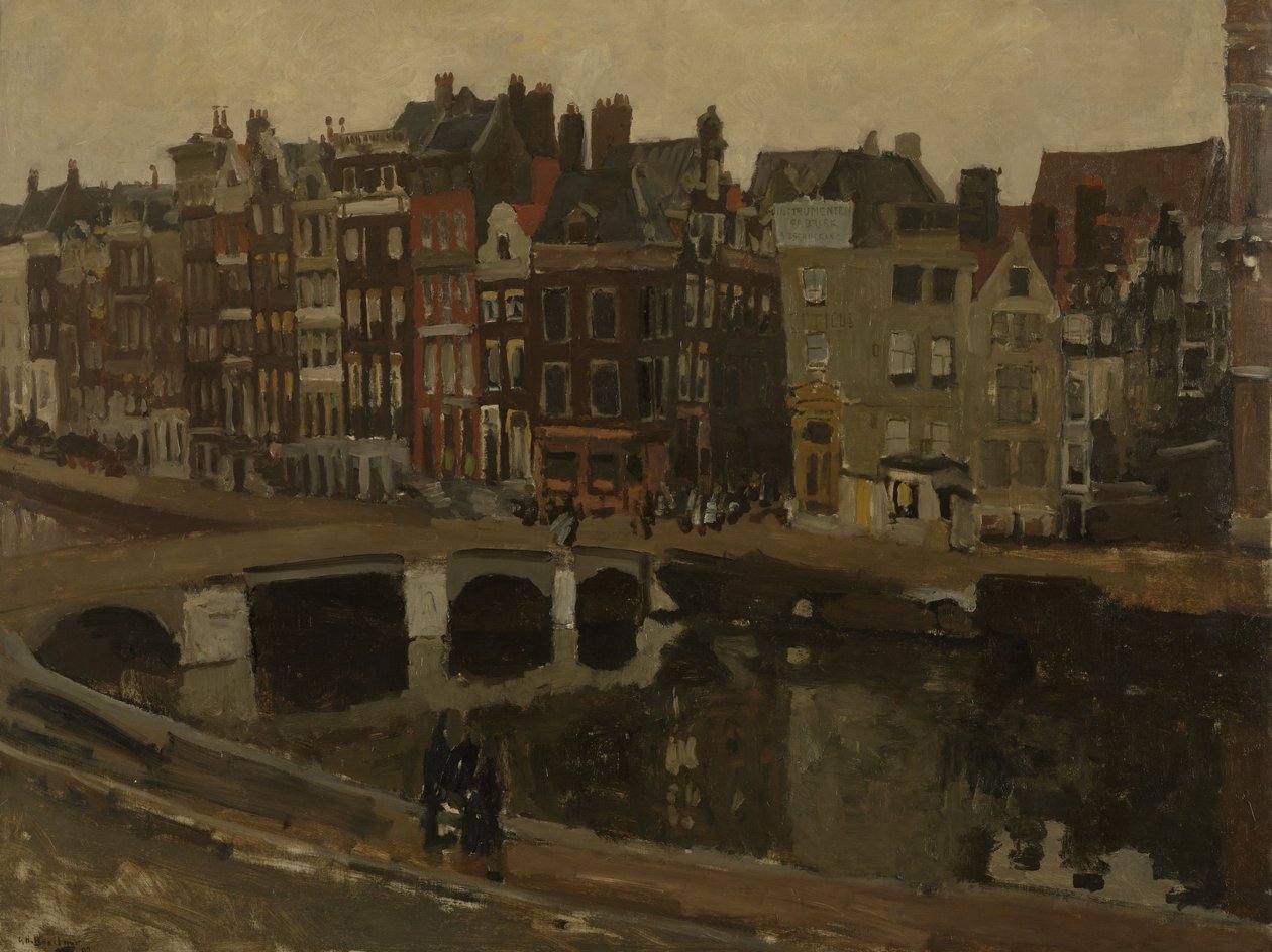 Rokin i Amsterdam, 1897 af George Hendrik Breitner