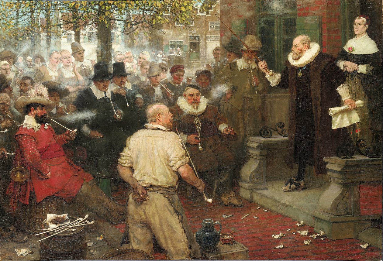 The Smokers" Rebellion af George Henry Boughton
