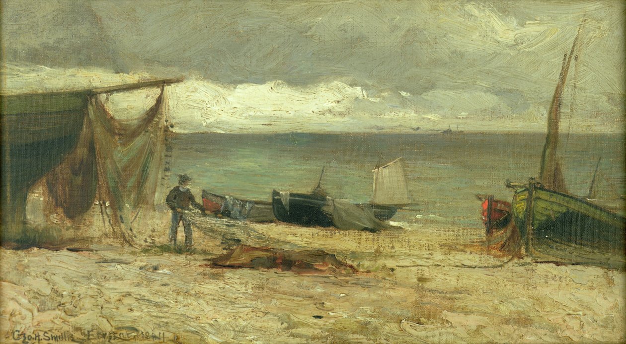Fransk strand af George Henry Smillie