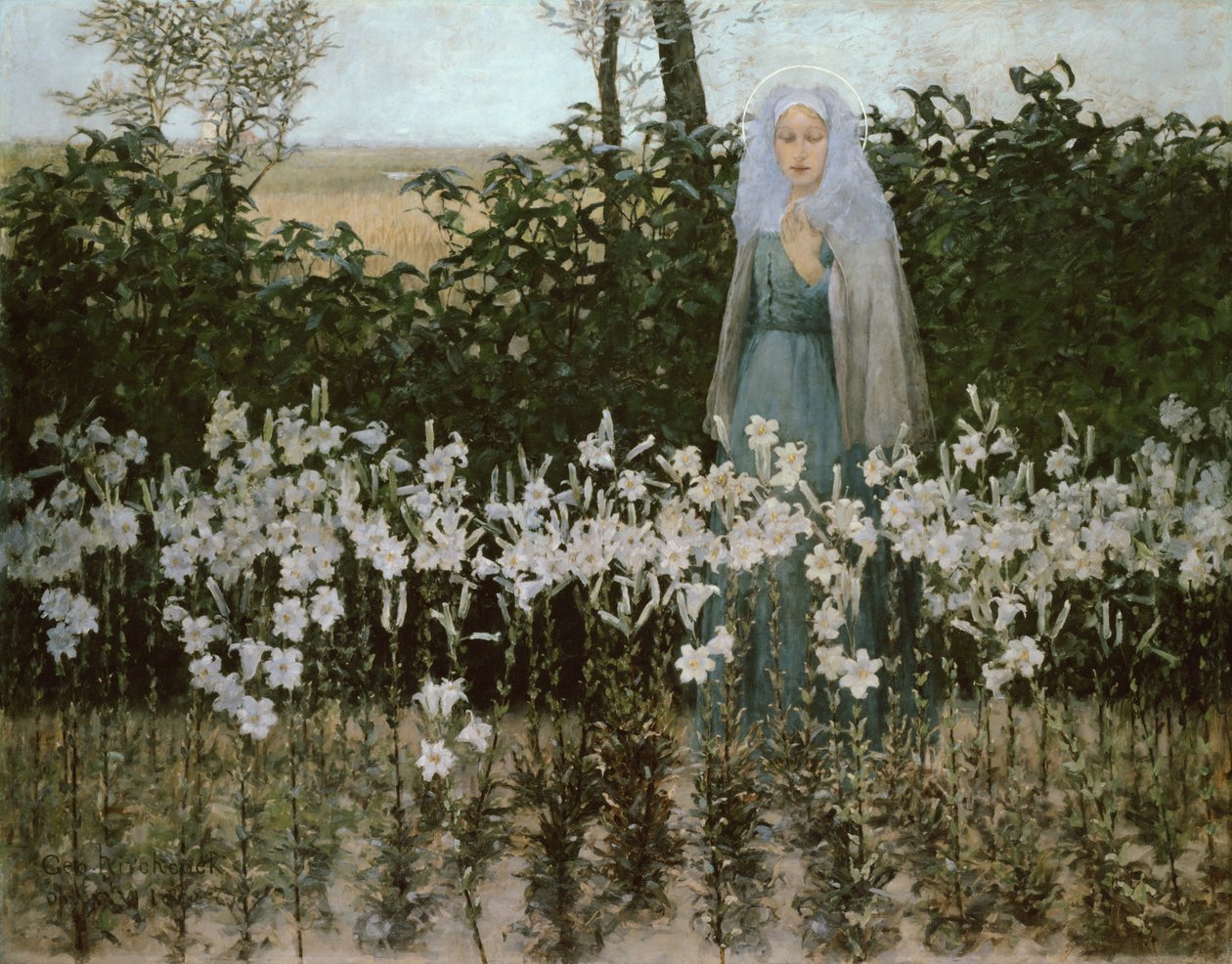 Bebudelsen, 1887. af George Hitchcock
