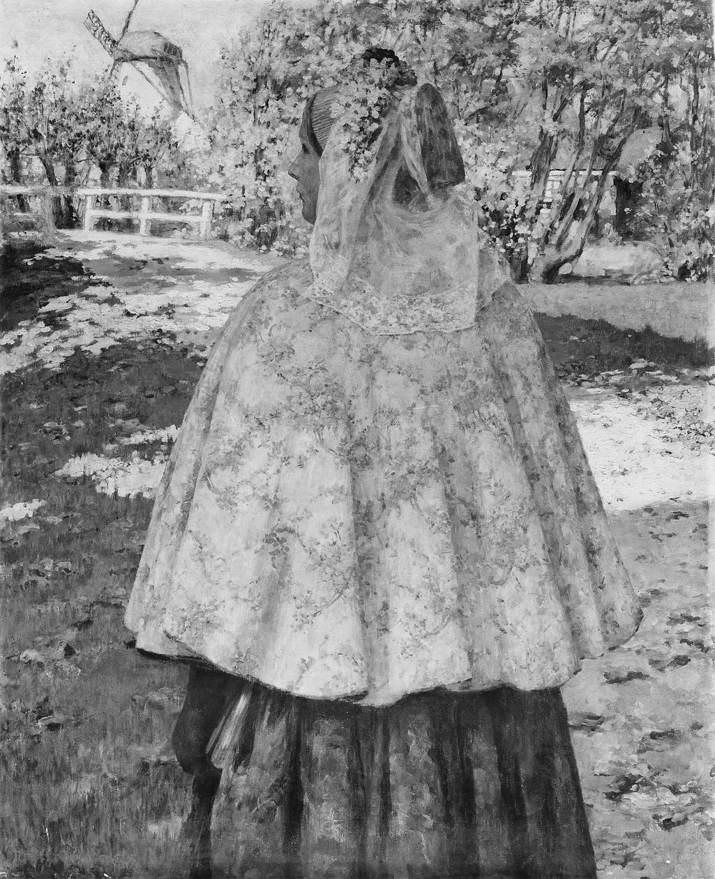 Vesper, ca. 1895-1900. af George Hitchcock