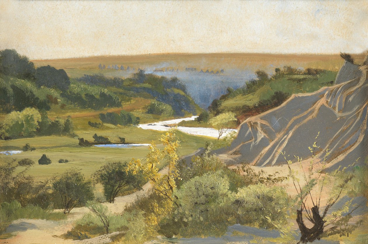 Kroonstad, under Boerkrigen, 1917 af George Howard