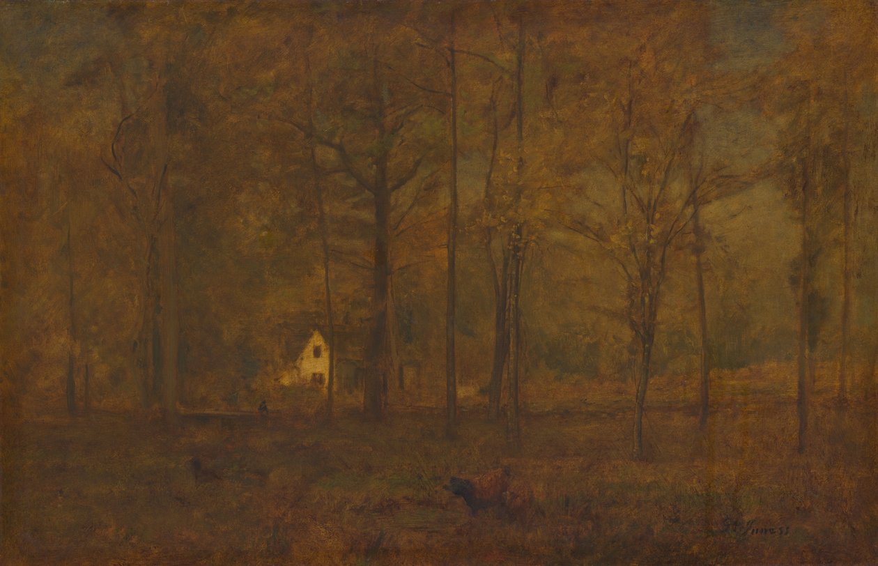 Efterårsskoven af George Inness