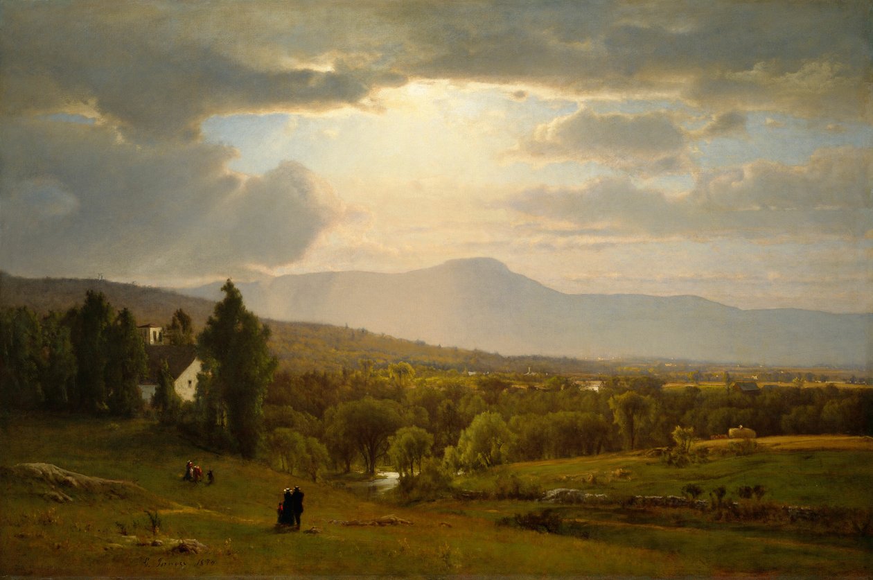 Catskill-bjergene af George Inness
