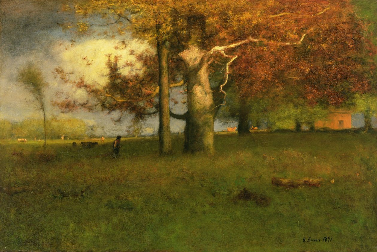 Tidligt efterår, Montclair af George Inness