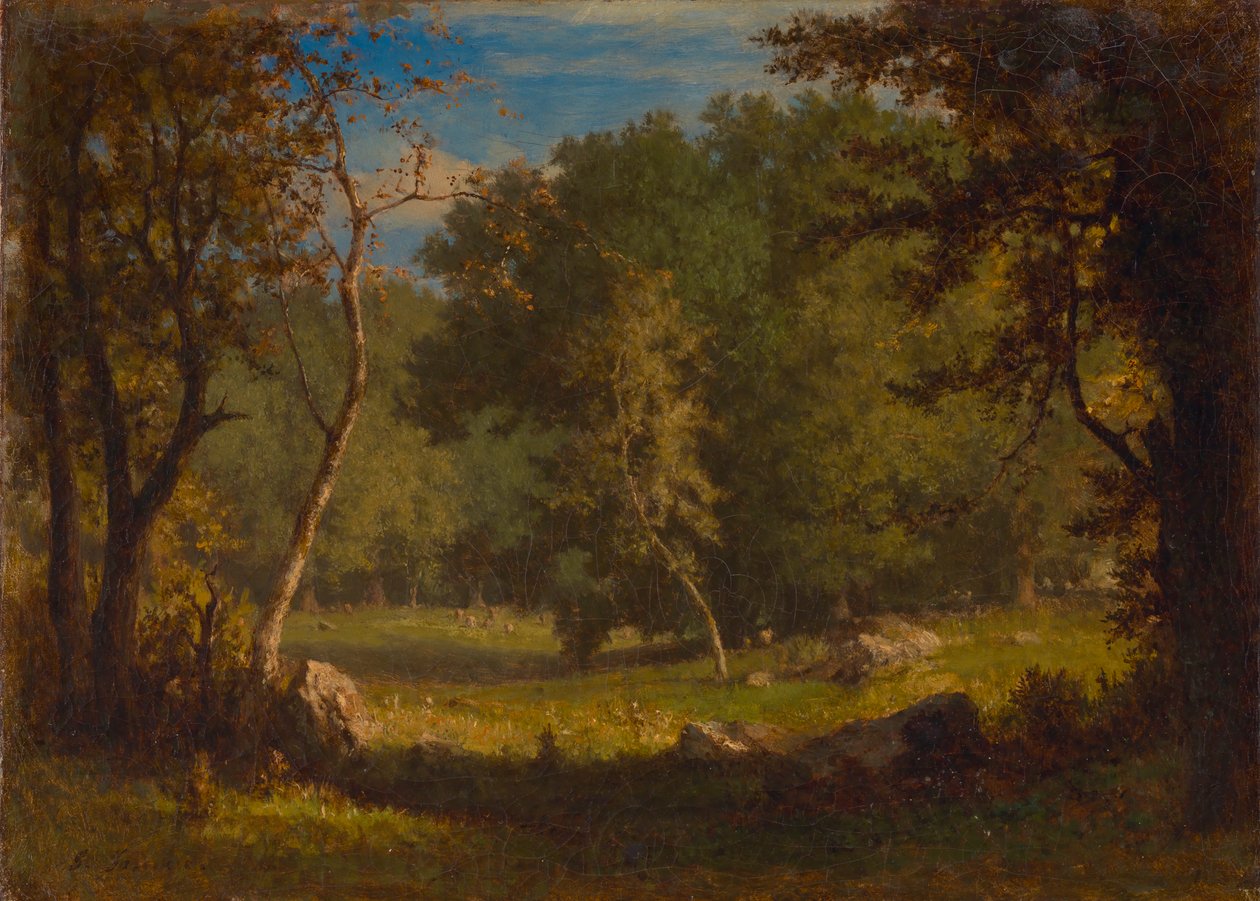 Elf Ground, ca. 1860. af George Inness
