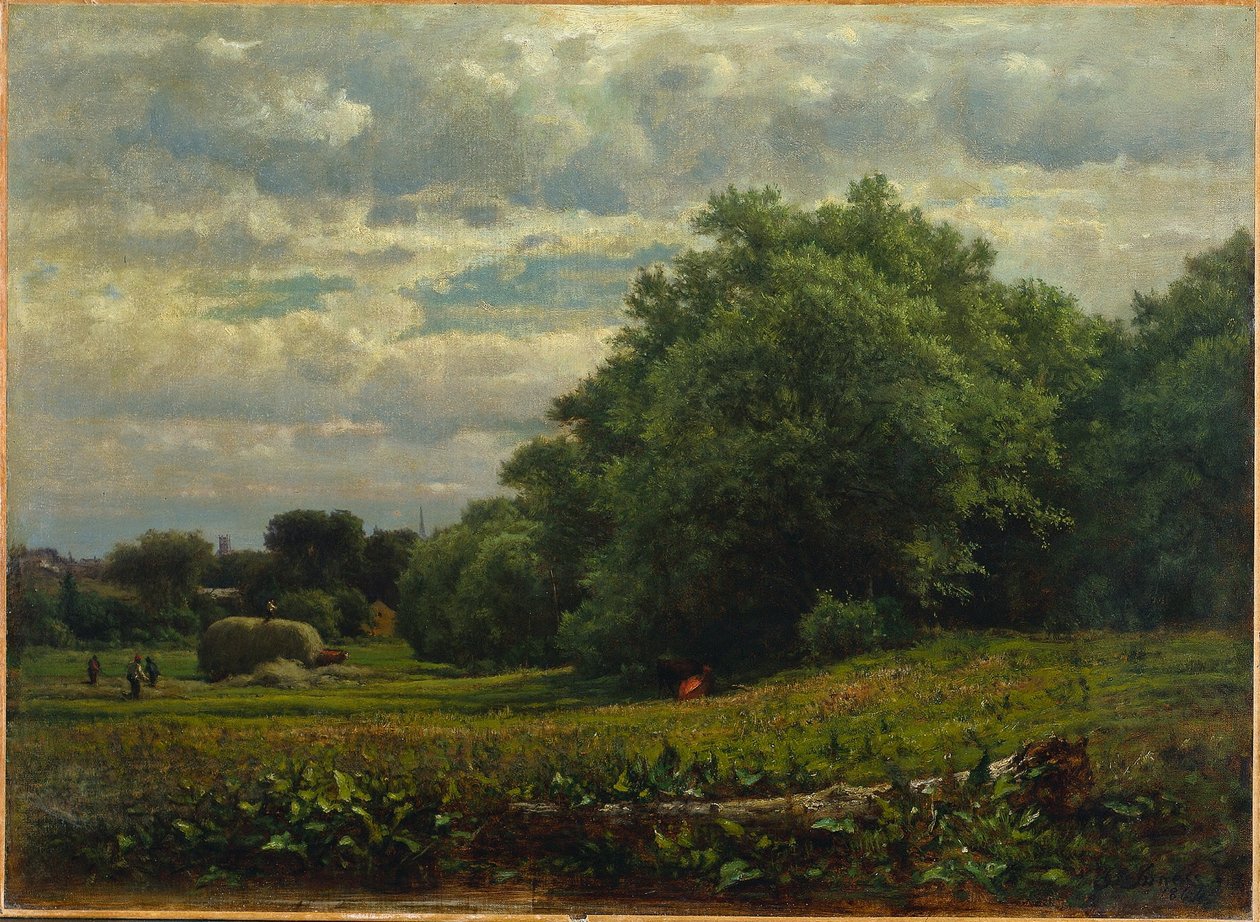 Høsttid, 1864. af George Inness