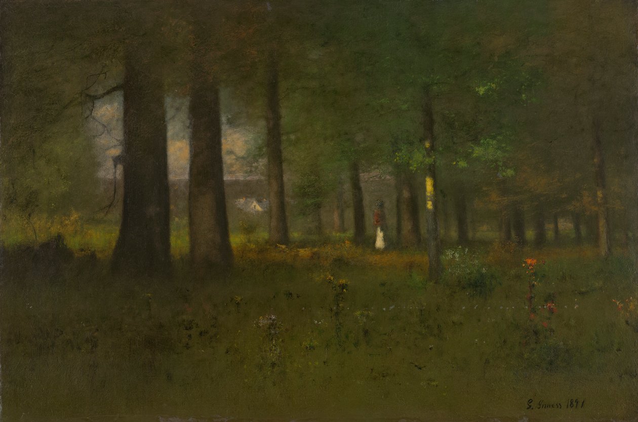 Skovens udkant af George Inness