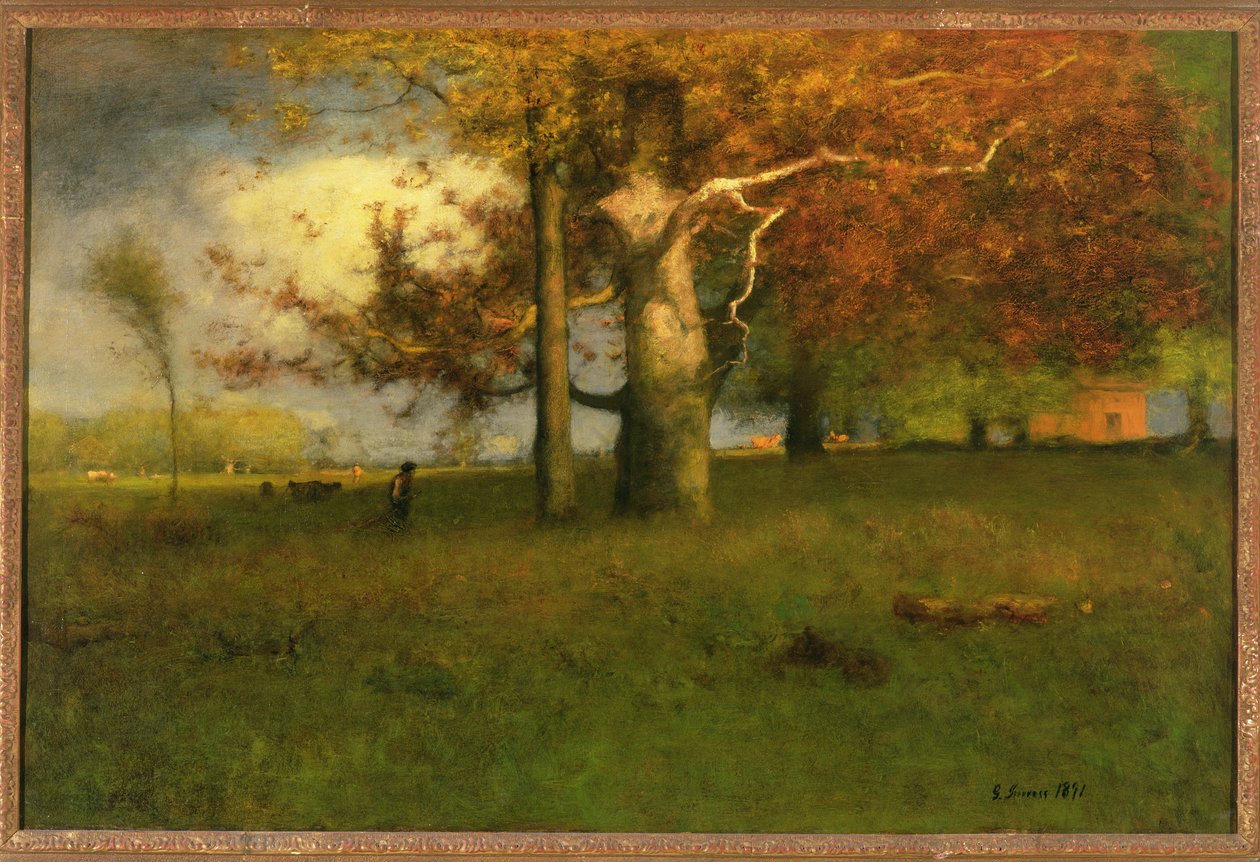 Tidligt efterår, Montclair af George Jnr. Inness