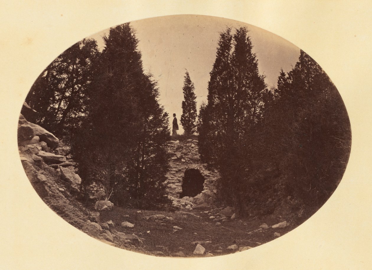 Old Emplacement, West Point af George Kendall Warren