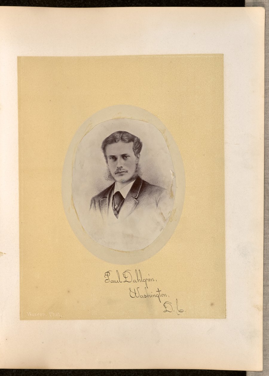 Paul Dahlgrèn, Washington, D.C. af George Kendall Warren