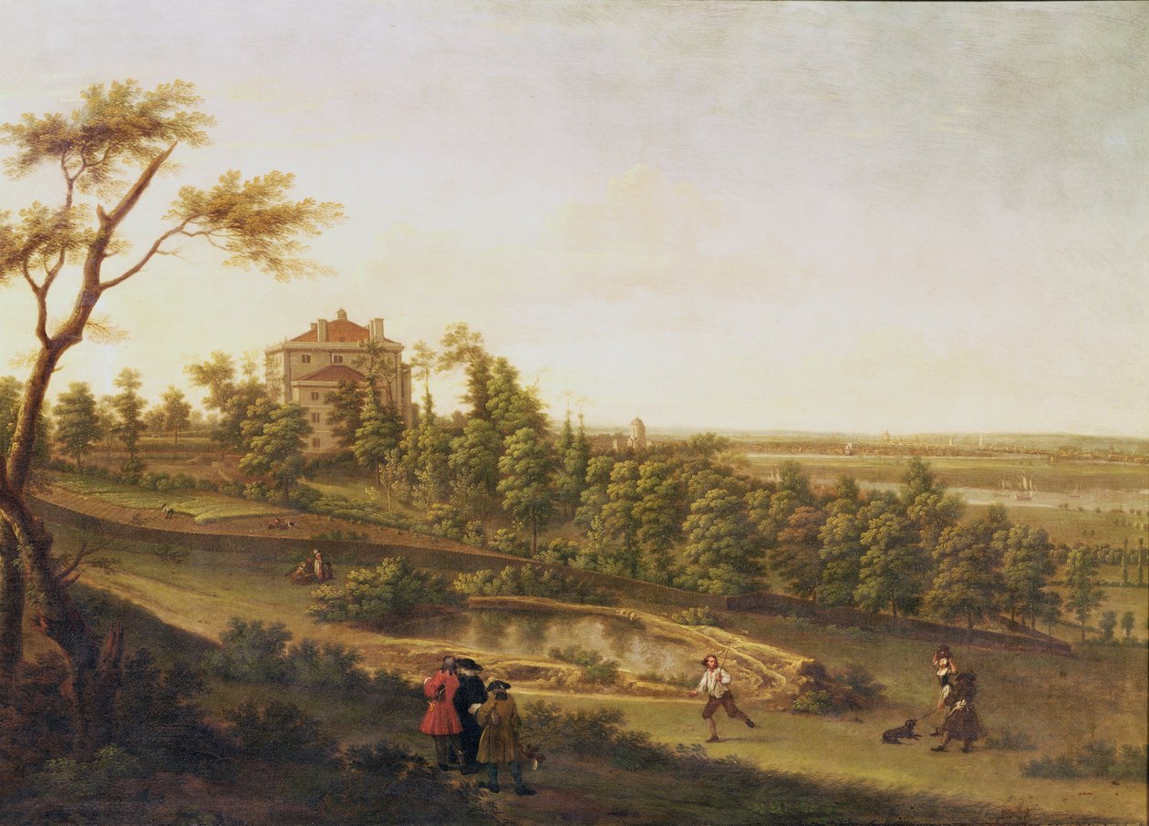 Westcombe House, Blackheath af George Lambert