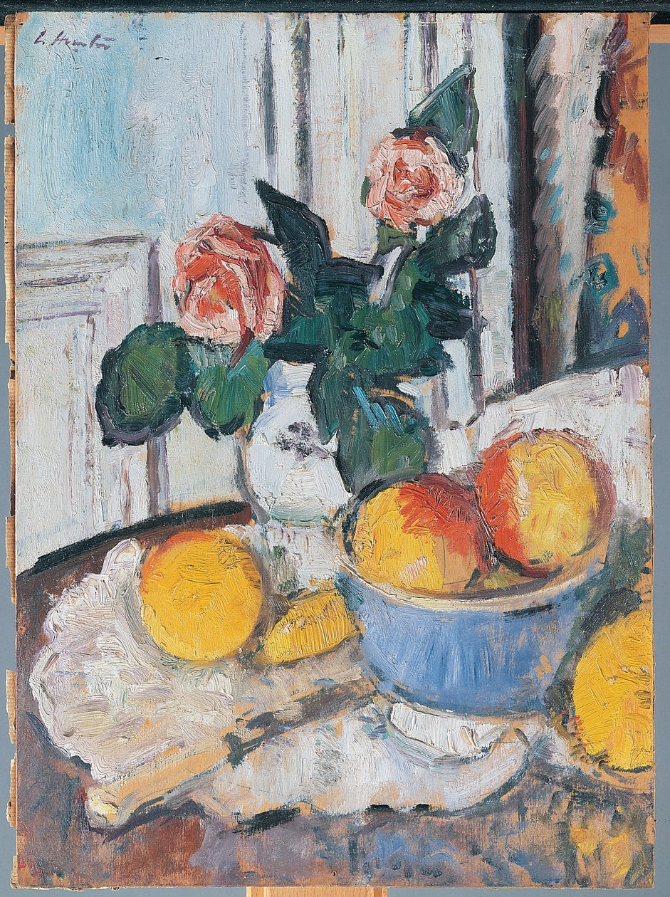 Stilleben af George Leslie Hunter