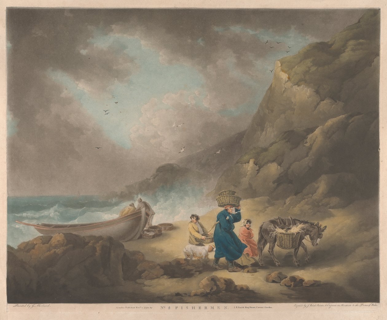 Fiskere af George Morland