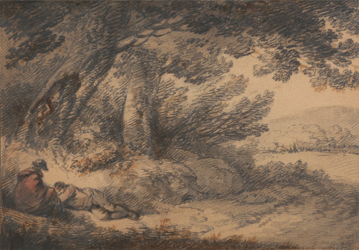 Bønder hviler af George Morland