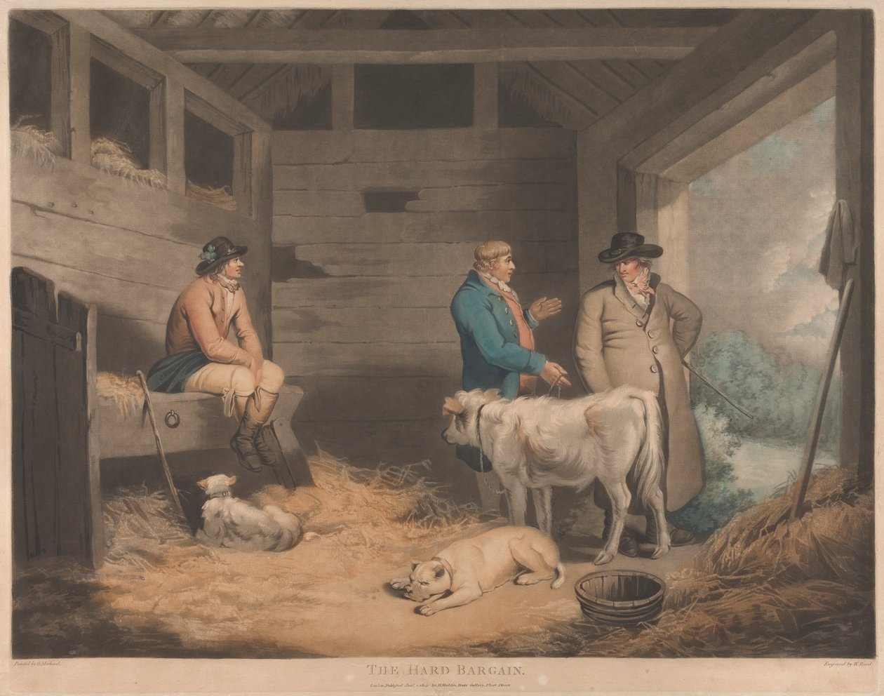 Den hårde handel af George Morland