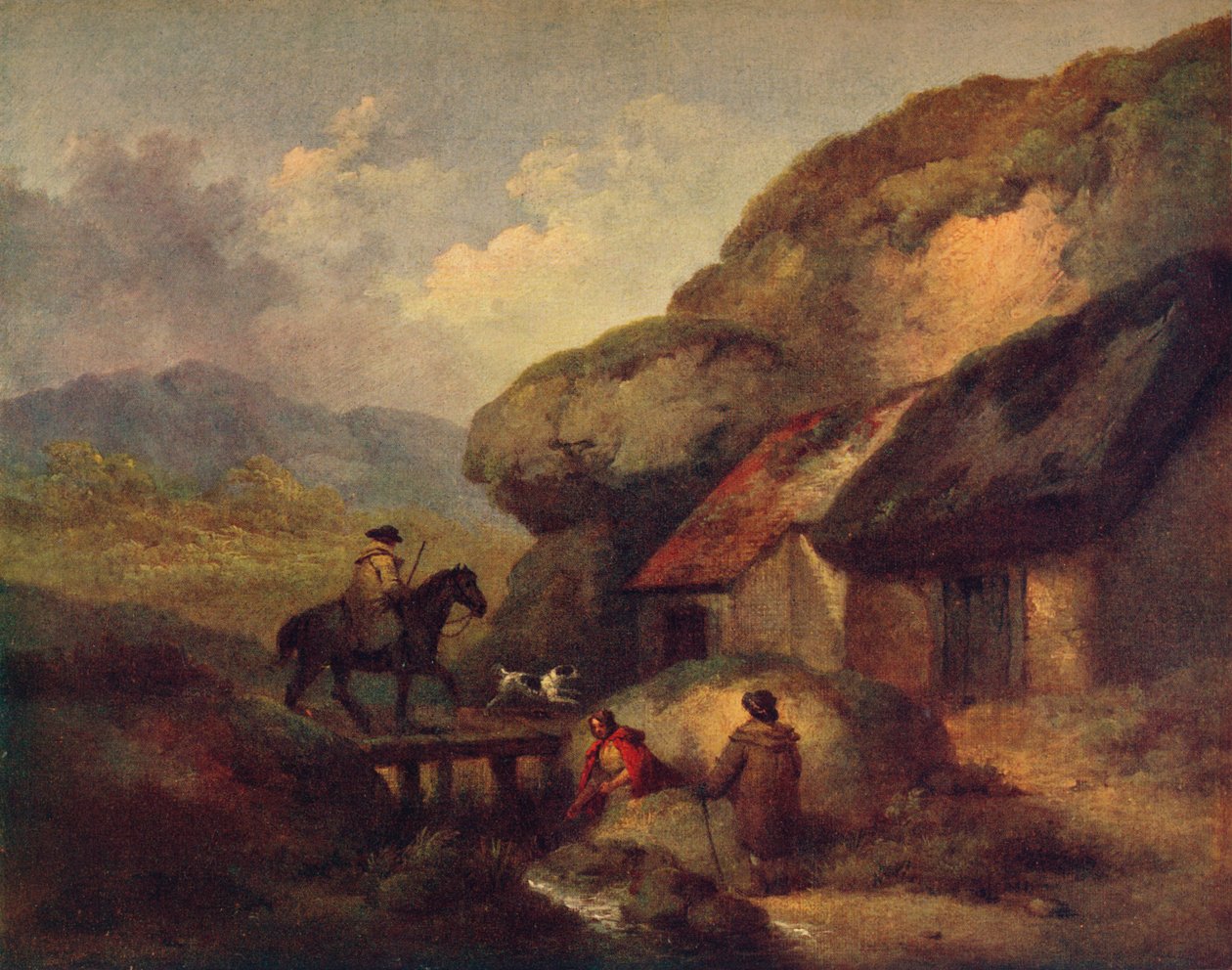Den rejsende, c1795 af George Morland
