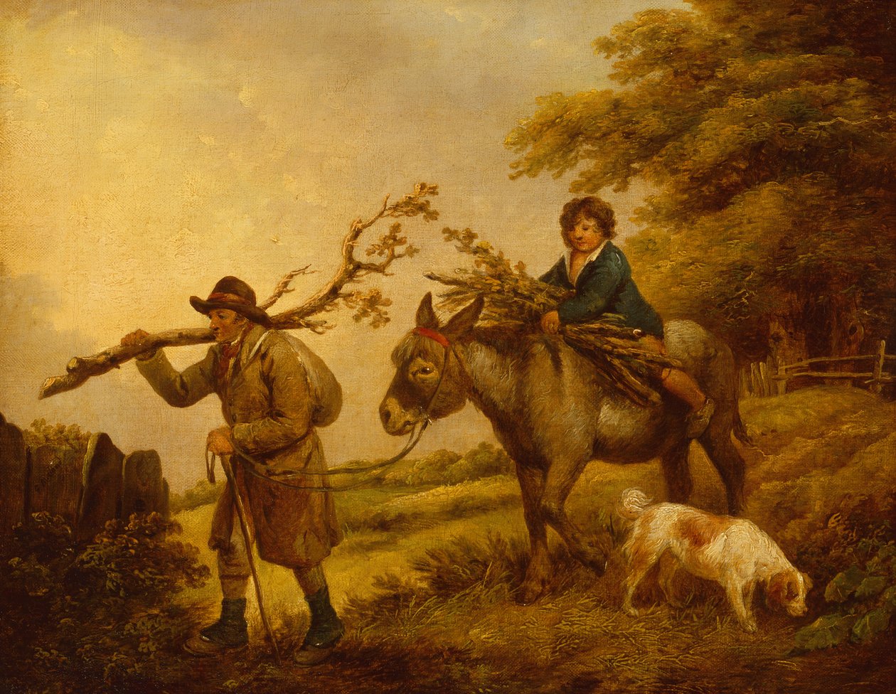 Kvistsamlere (olie) af George Morland