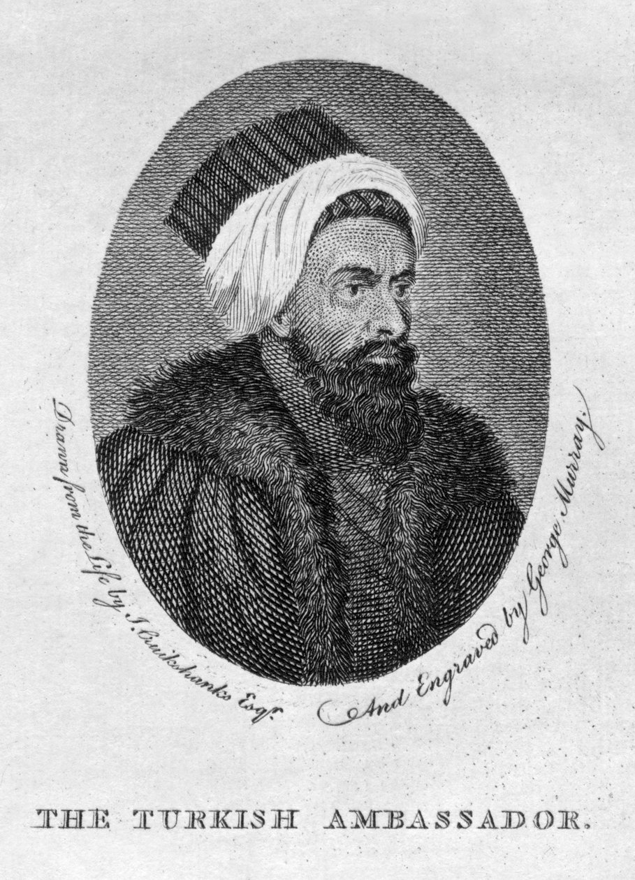 Den tyrkiske ambassadør, 1794. af George Murray