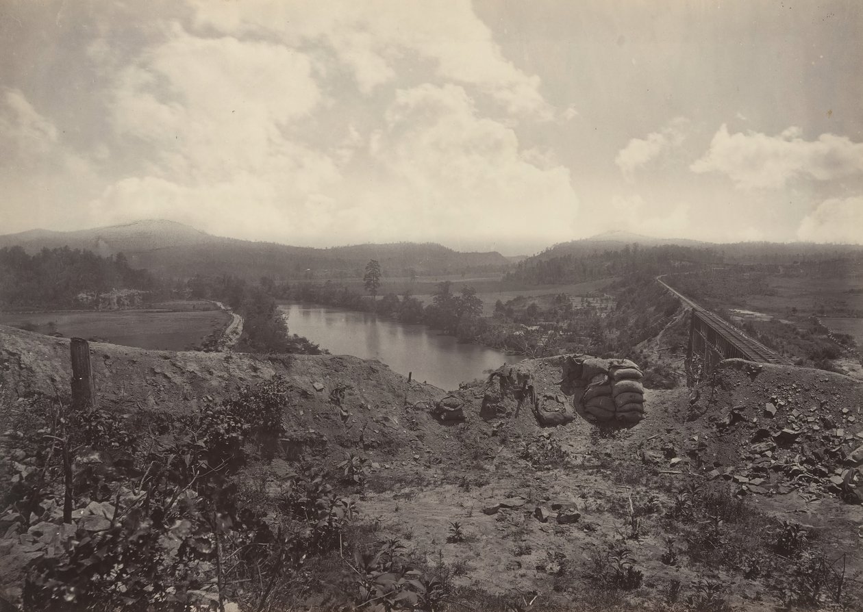 Allatoona fra Etawah, 1860