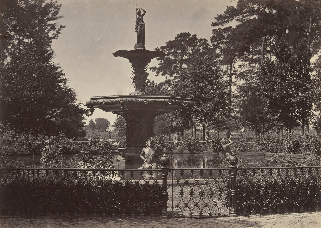 Fountain, Savannah, Georgia, 1860
