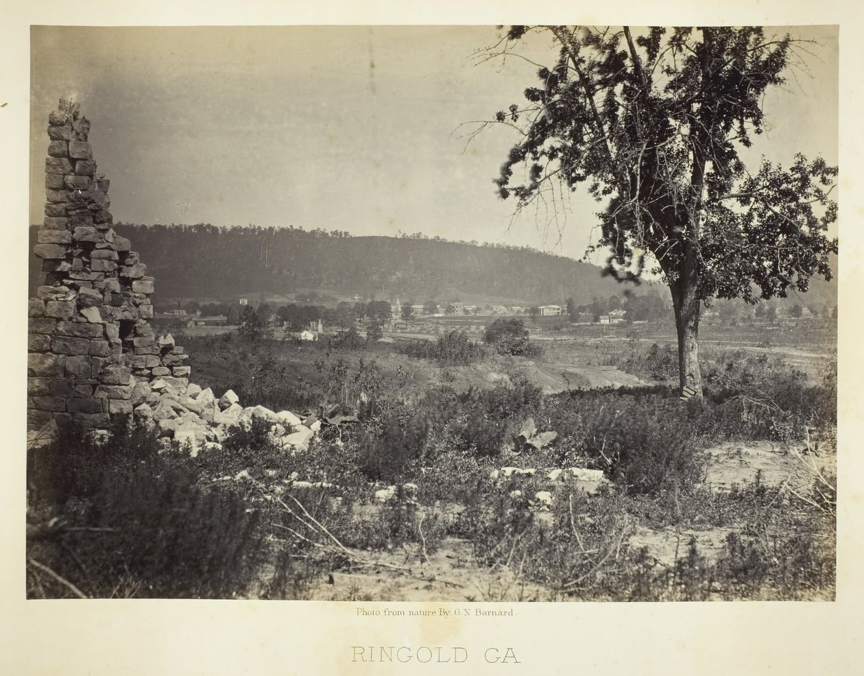 Ringgold, GA, 1866. af George N. Barnard