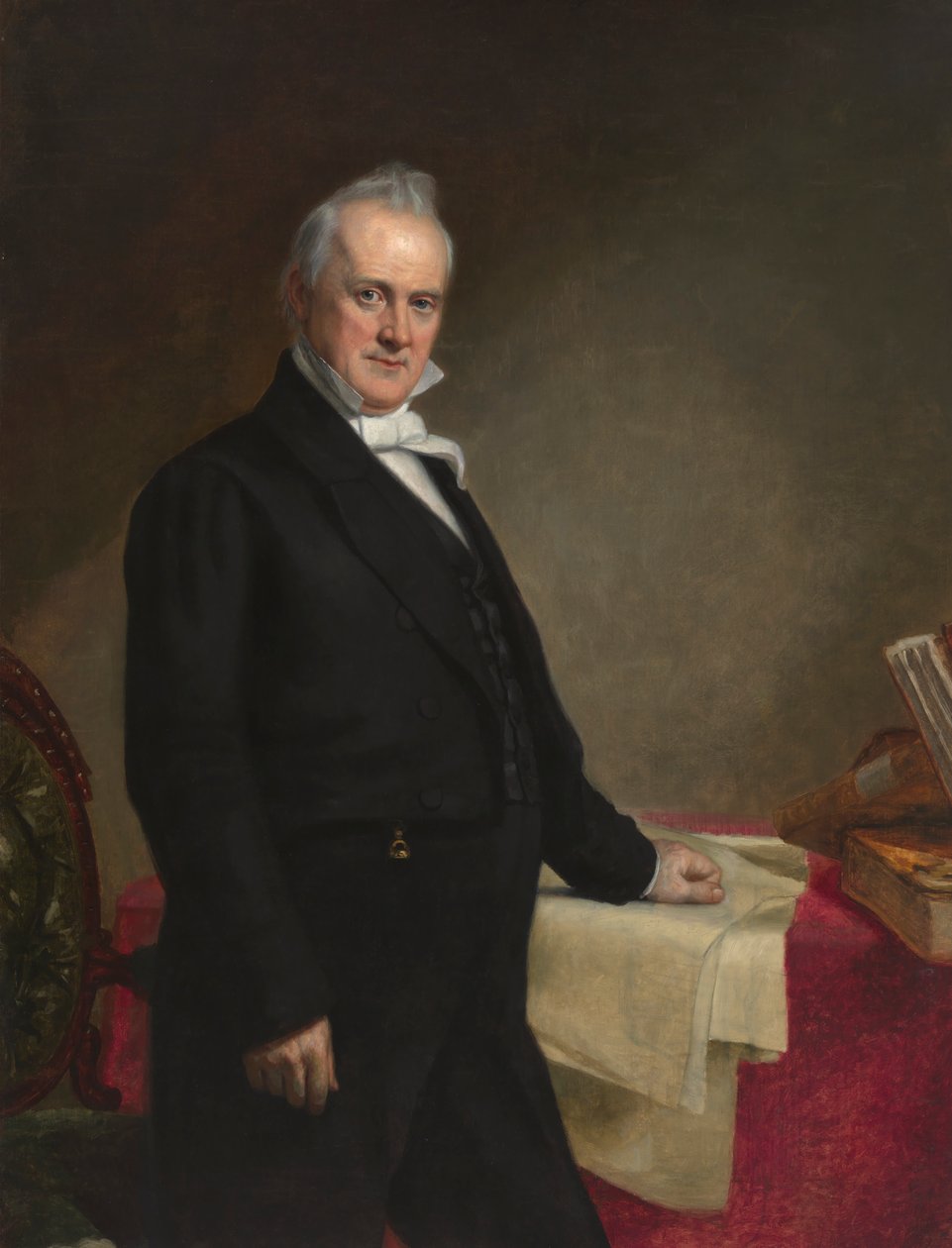 James Buchanan, 1859. af George Peter Alexander Healy