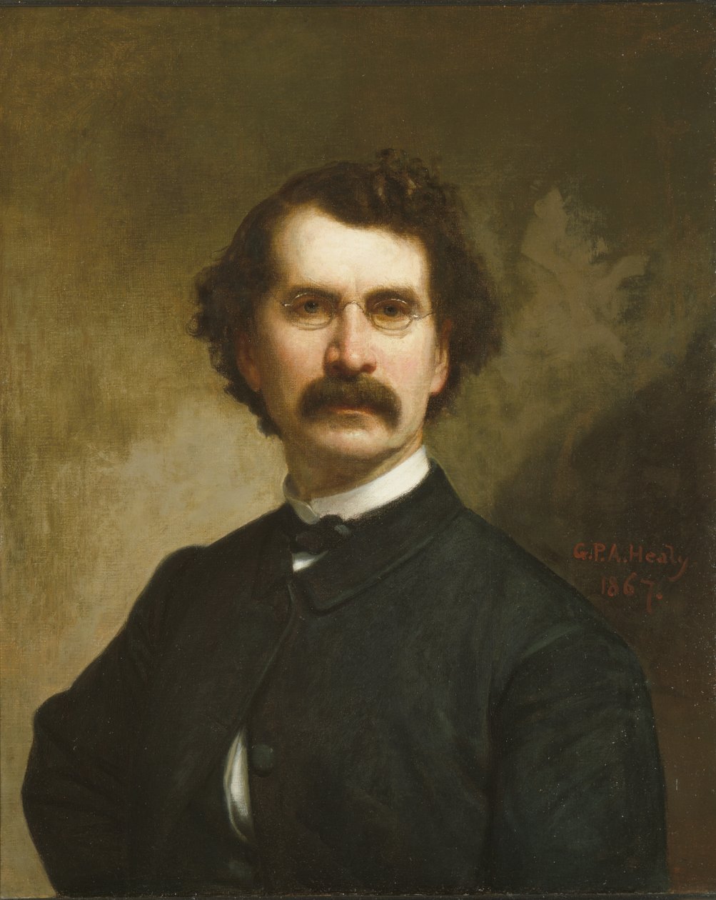 Selvportræt, 1867 af George Peter Alexander Healy