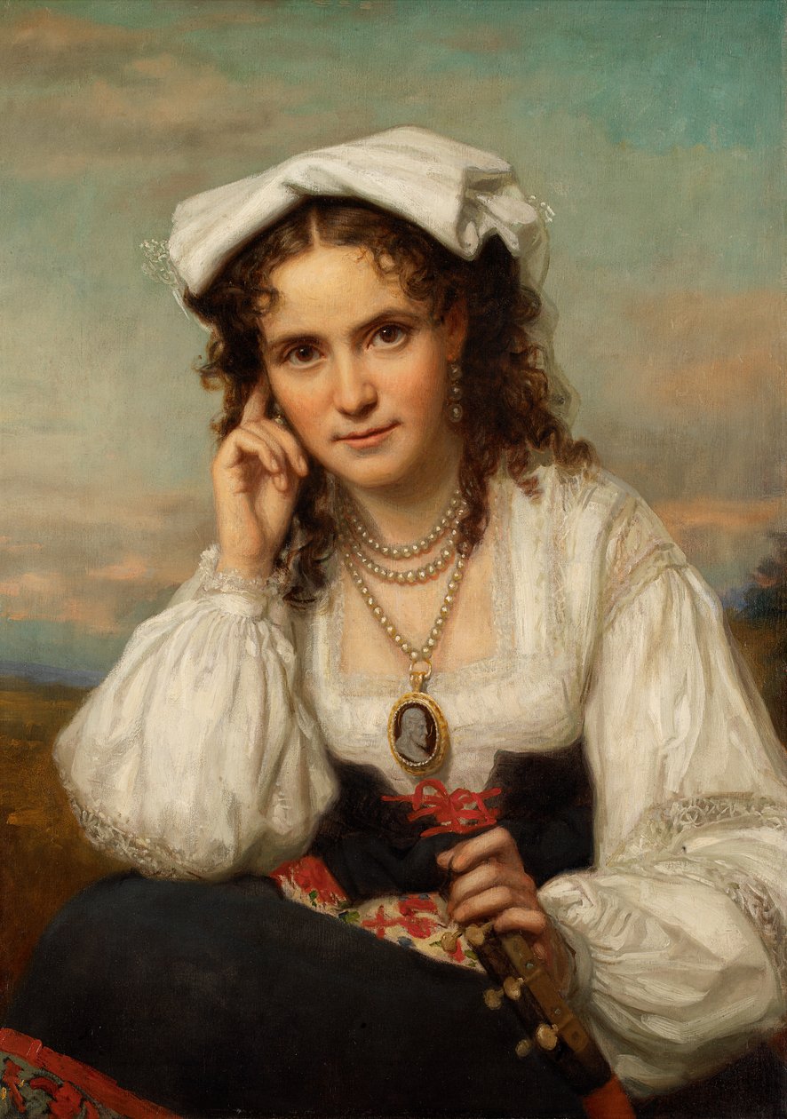 Vinnie Ream, ca. 1870. af George Peter Alexander Healy